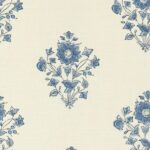 Beatrice Bouquet Swatch Colour: Blue