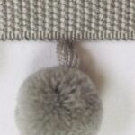 Luxe Pom Pom Swatch Colour: Grey