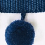 Luxe Pom Pom Swatch Colour: Navy